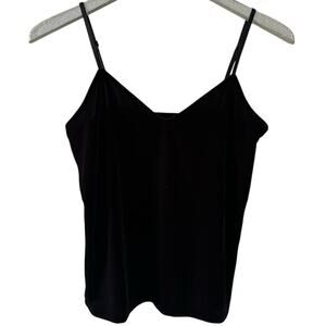 Pajamagram Black Vintage Velour Cami Top NEW